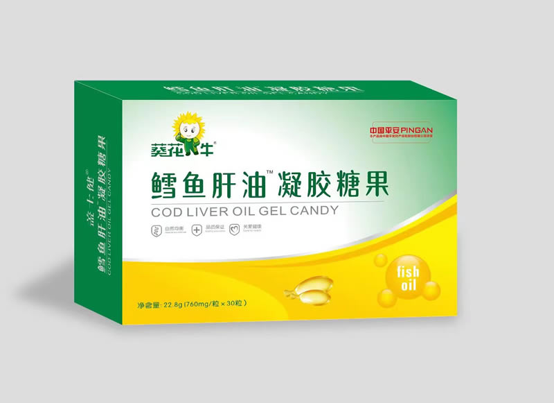 鳕鱼甘油凝胶糖果